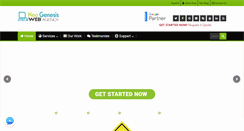 Desktop Screenshot of neogenesisweb.com